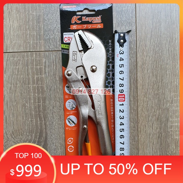 Kìm chết miệng trắng hãng Kapusi Nhật Bản, kích thước 10 inch , BH 12 tháng, Thép dày được nhiệt luyện siêu cứng, kềm bấm, kim chet, kềm chết japan, kềm bấm, kìm bấm, kìm chết japan, kềm Nhật
