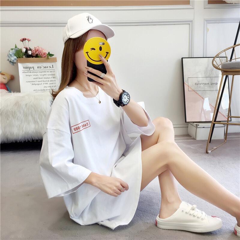 ÁO THUN NỮ - ÁO THUN FORM RỘNG ESTB
