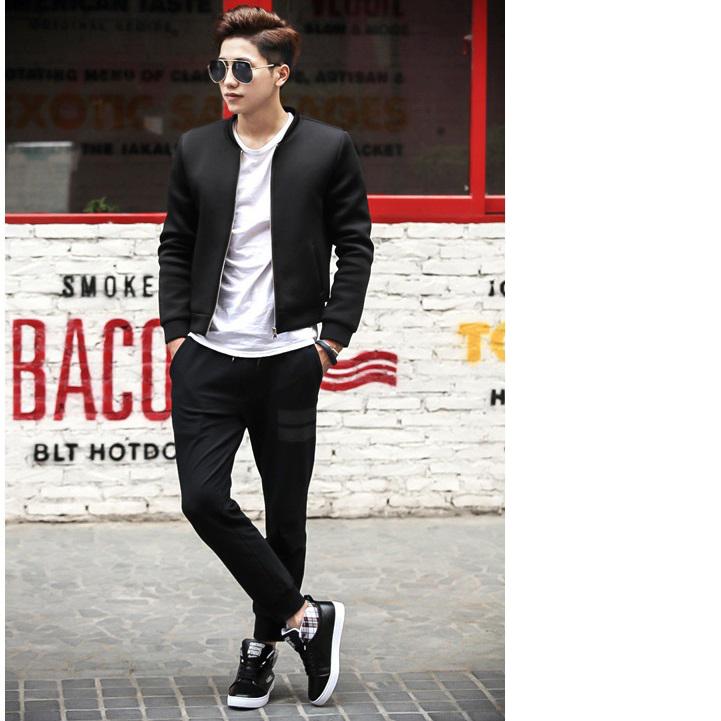 Giày Sneaker LMA Cổ Cao Màu Đen