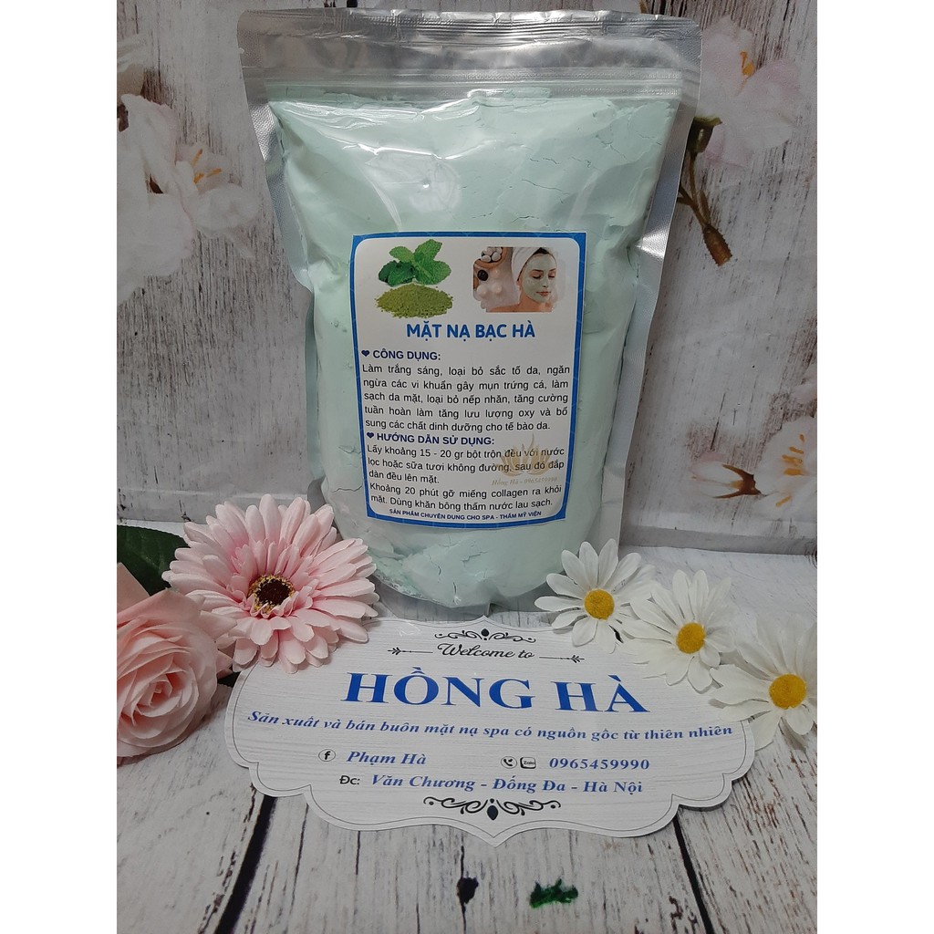 Mặt nạ bạc hà handmade 100gr