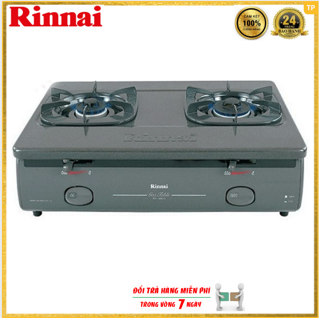 [NGẮT GAS TỰ ĐỘNG]Bếp ga đôi Rinnai RV-4680G