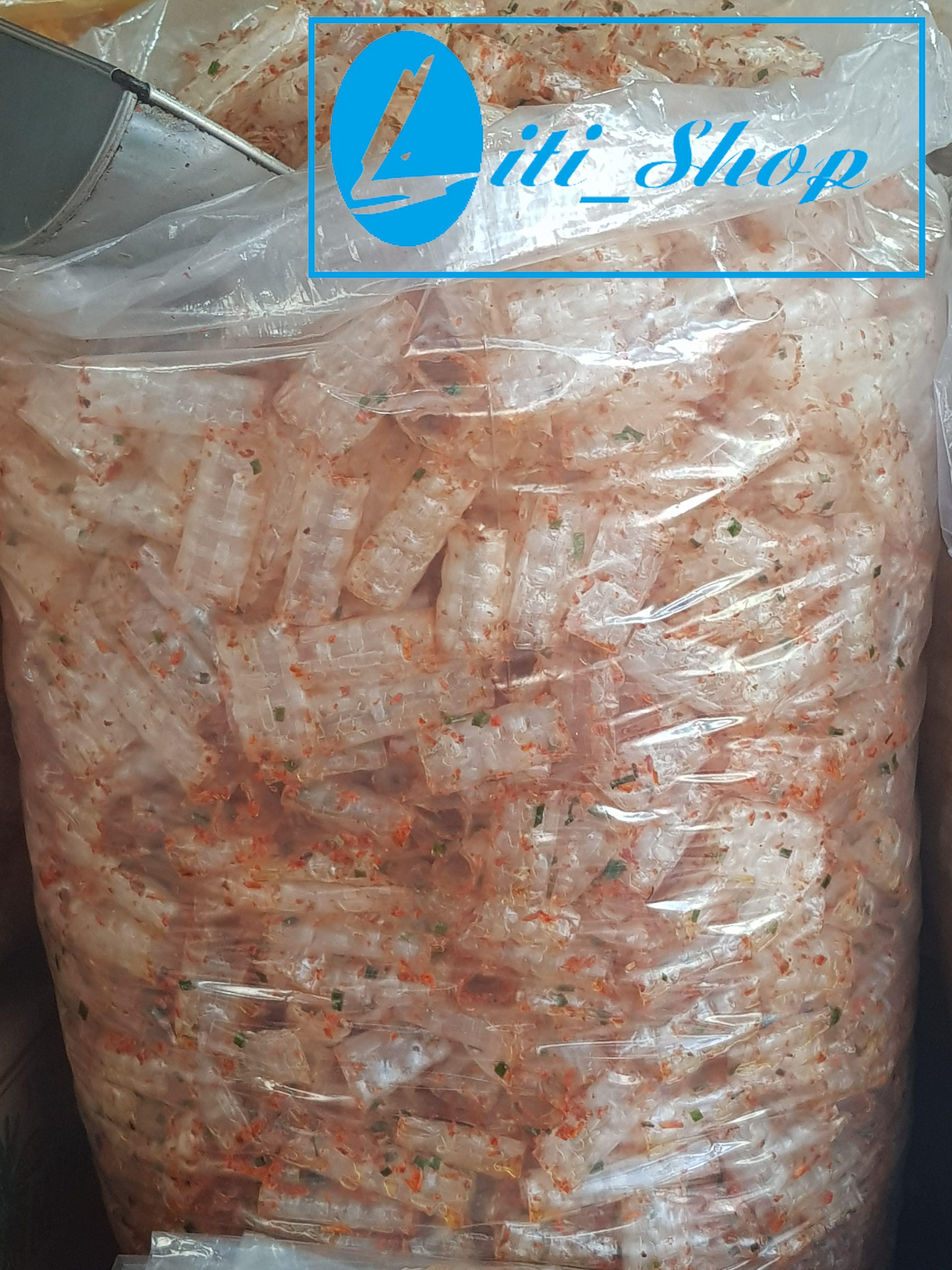 [500Gr] Bánh tráng Cuộn Ruốc dầu hành (Ít màu)