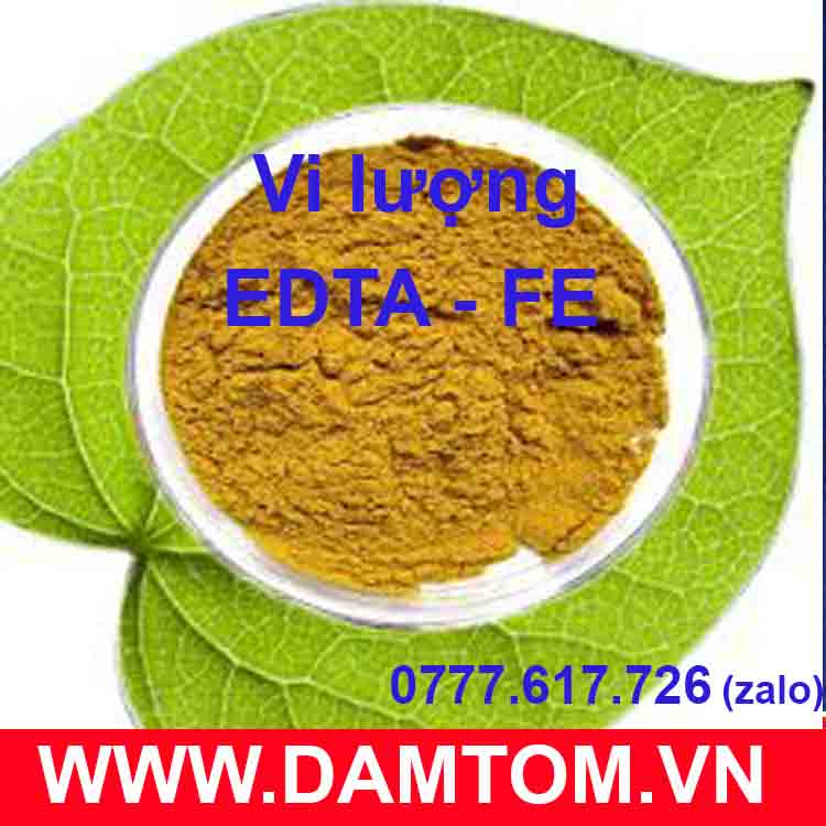 Phân vi lượng sắt Chelate (Fe-EDTA-13) GÓI 1kg