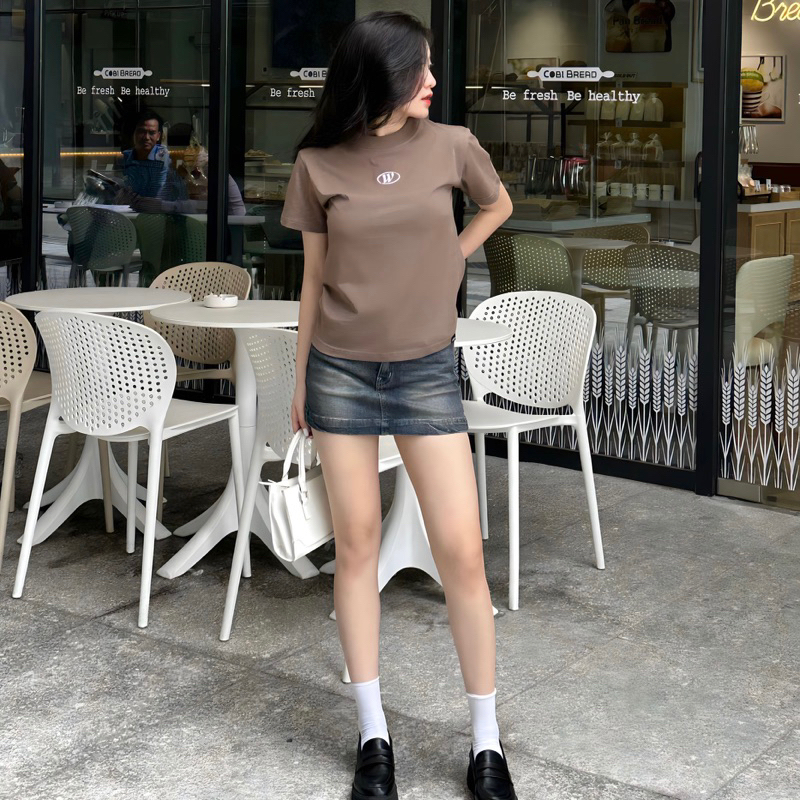 [Nhập LazXuHuong02 - giảm 25k đơn từ 199k] Áo thun BABYTEE LOGO W - Whattowear