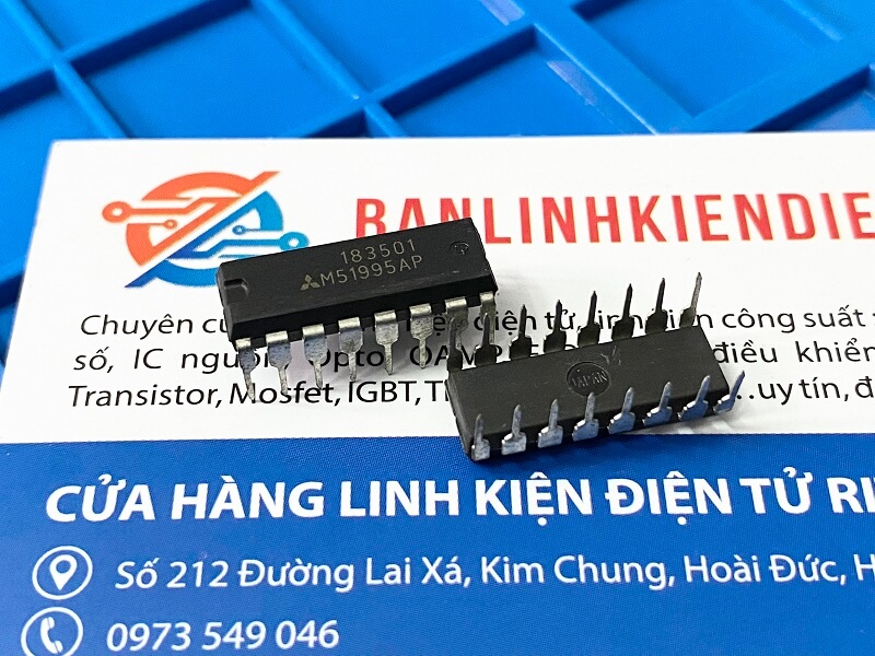 Combo 2 con M51995AP, M 51995AP IC nguồn DIP-16