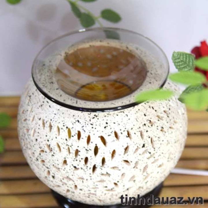 ĐÈN XÔNG TINH DẦU GỐM SỨ CAO CẤP AZGS105