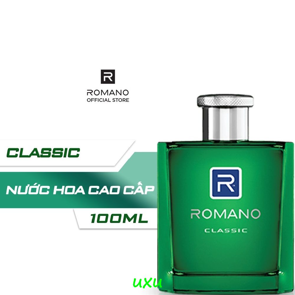Nước Hoa Nam Romano Classic 100ml