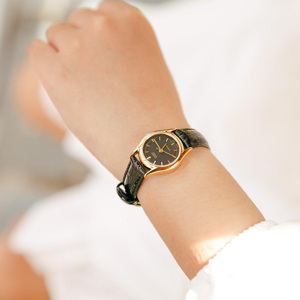 Đồng hồ nữ dây da Casio LTP-1094Q-1ARDF