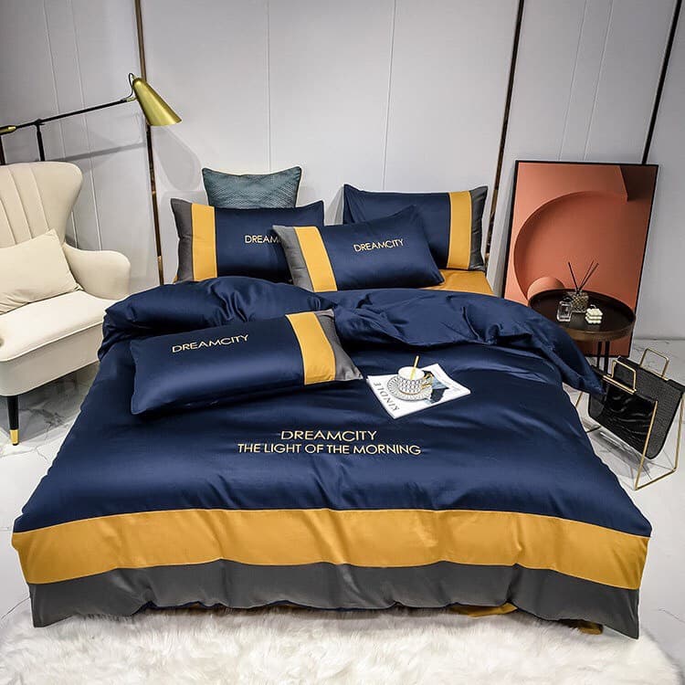 BỘ CHĂN GA GỐI LỤA TENCEL DREAM HOME (MS01)