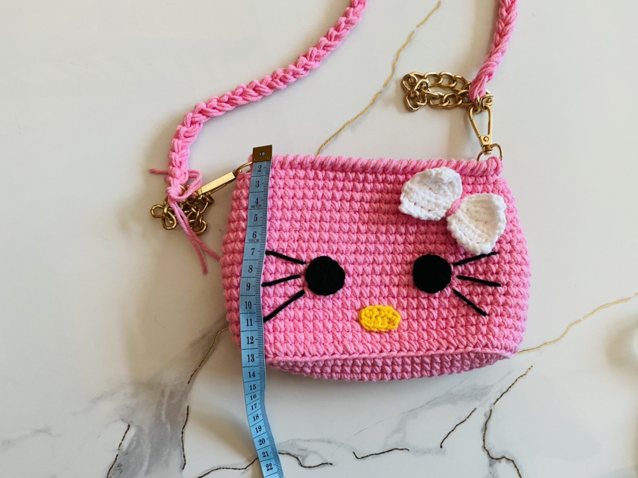 Túi len handmade cho bé