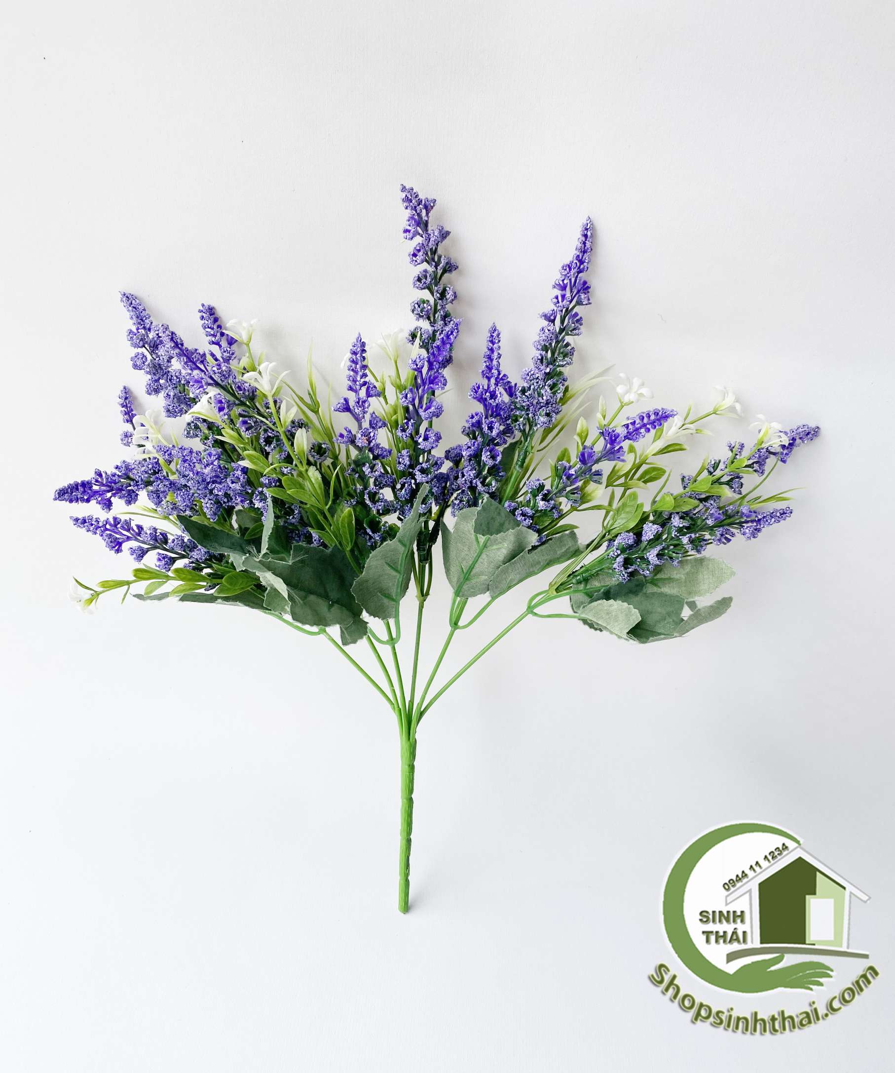 [HCM]Bụi hoa oải hương màu tím 37cm