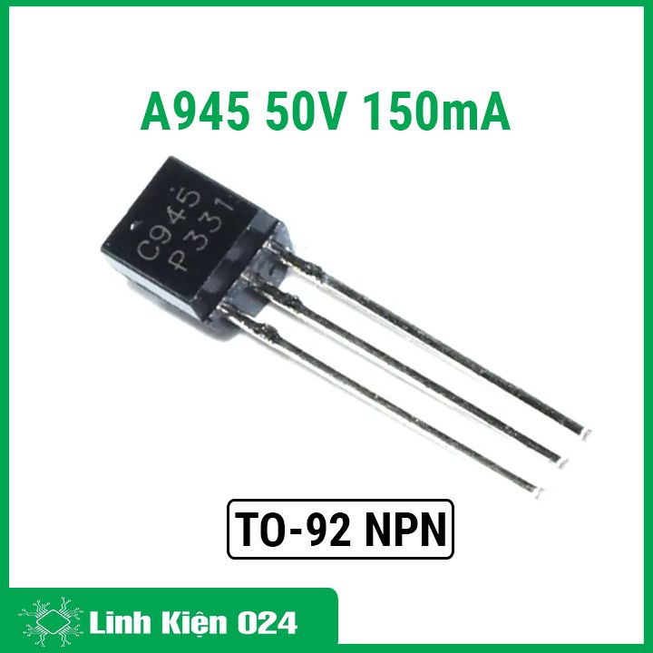 Bộ 10 transistor c945 50v 150ma to-92 npn