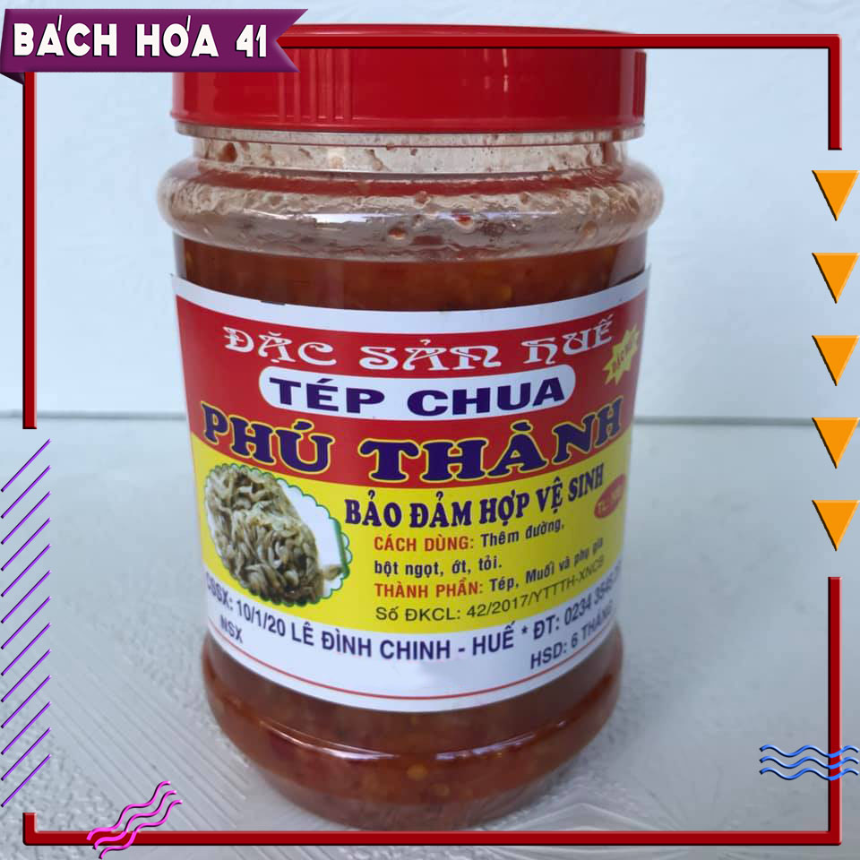 Tép chua Phú Thành 500g - Đặc sản Huế ㅤ