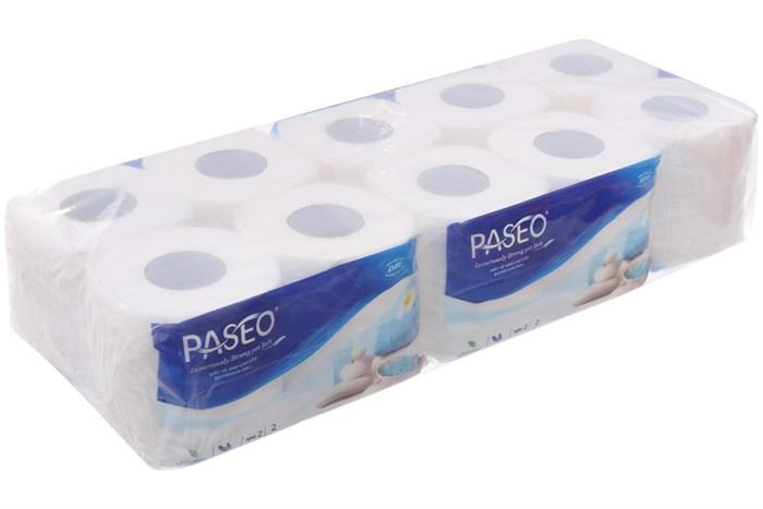 Combo 3 lốc Giấy vệ sinh Paseo 10 cuộn 2 lớp