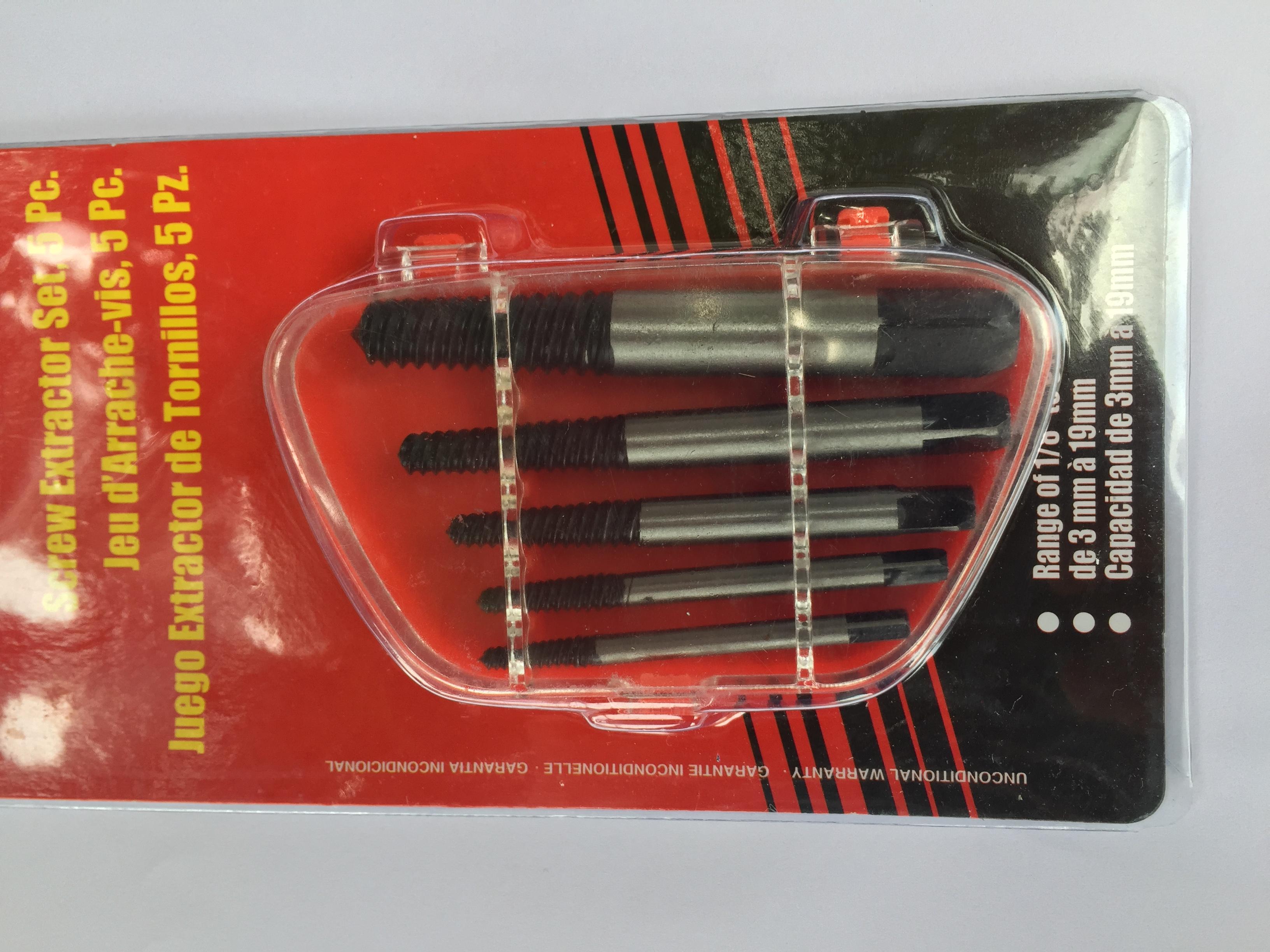 Bộ 5 mũi tháo bulong ốc vít gãy