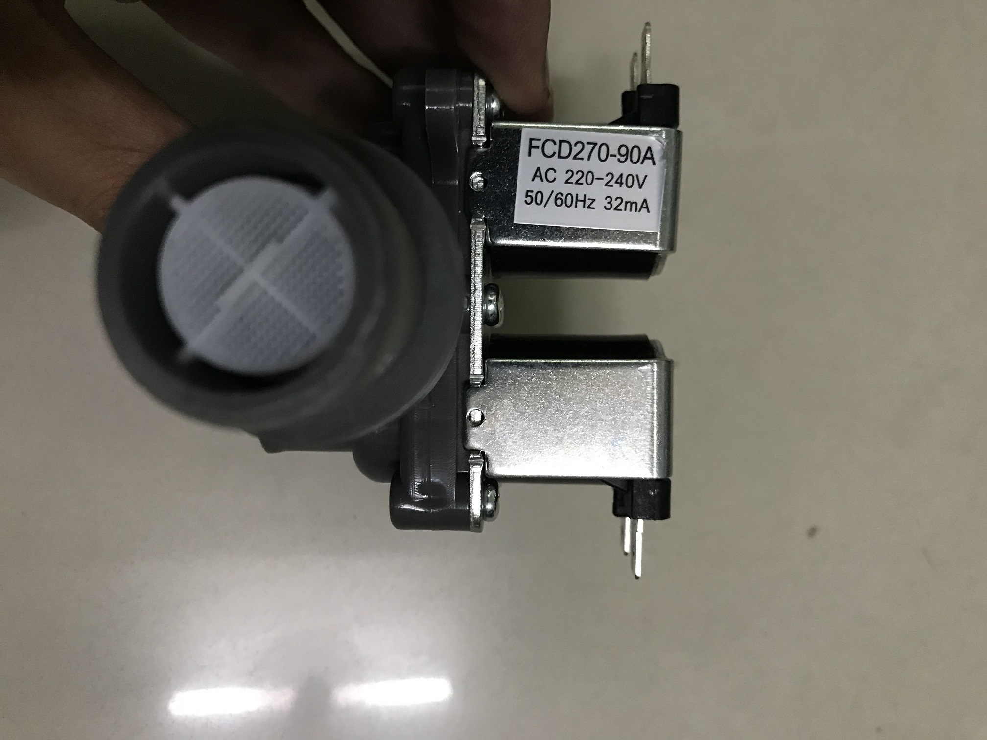 [HCM]van cấp nước máy giặt đôi Panasonic - van đôi cổ dài