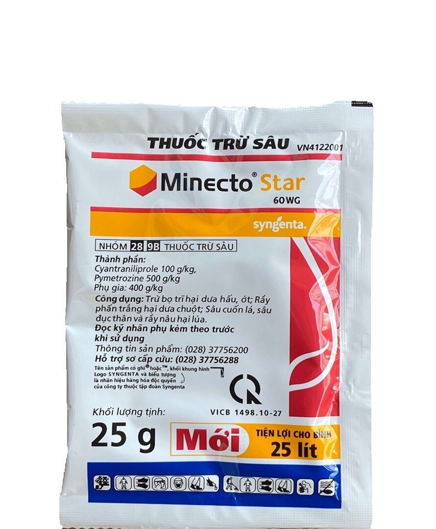 (SÂU) Minecto Star 60WG- 25g Syngenta