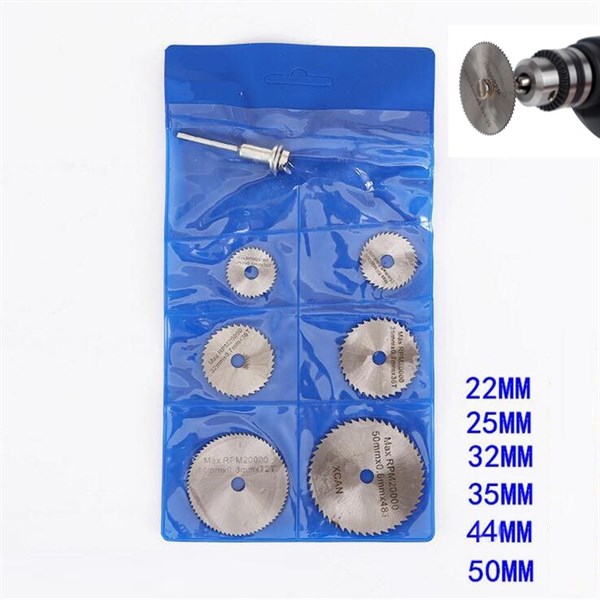 Bộ lưỡi cắt mini 7 món dùng cho máy khoan