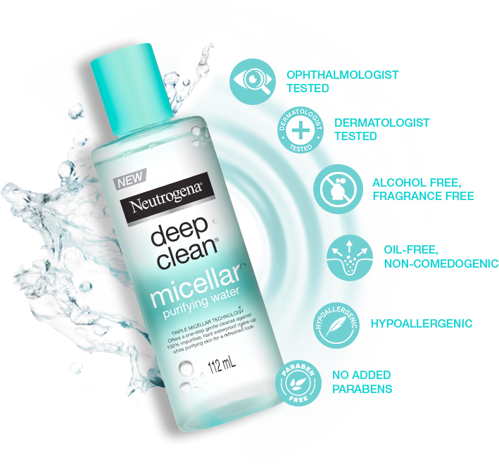 Nước Tẩy Trang Neutrogena Deep Clean Micellar Purifying Water _Bchoice