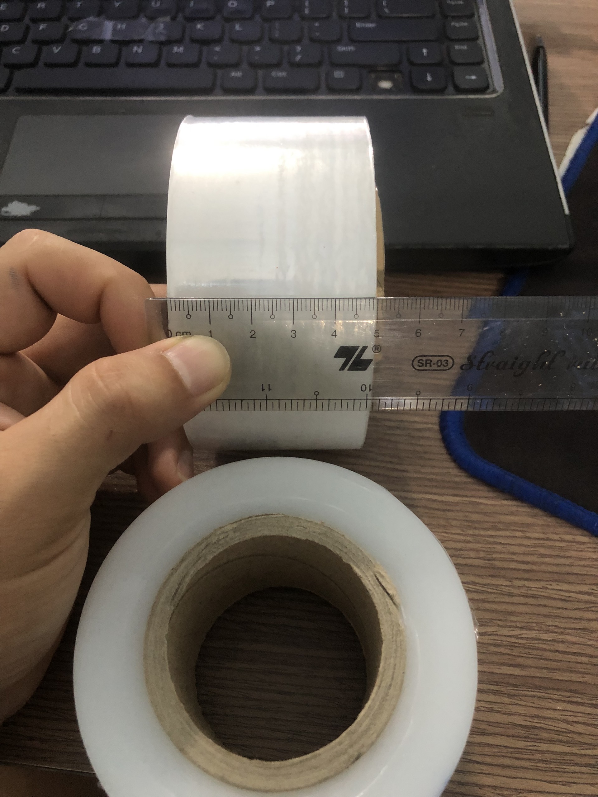Màng quấn PE khổ 5cm