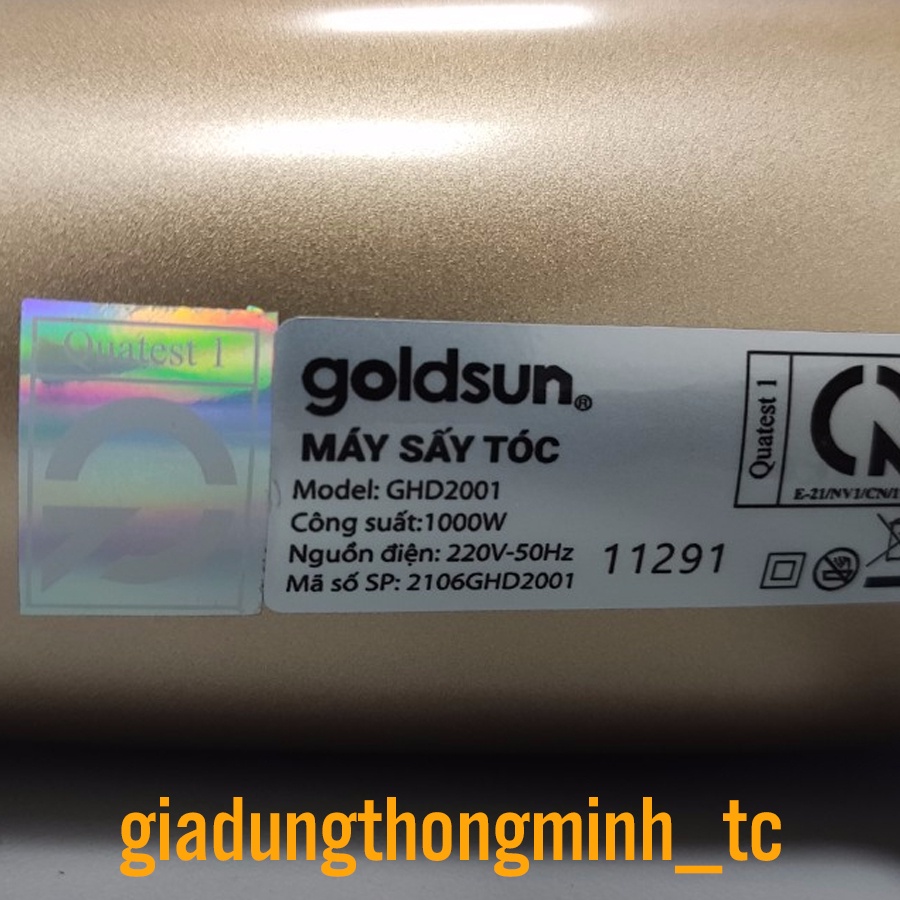 Máy Sấy Tóc Goldsun GHD2001 - Bảo Hành 12 Tháng