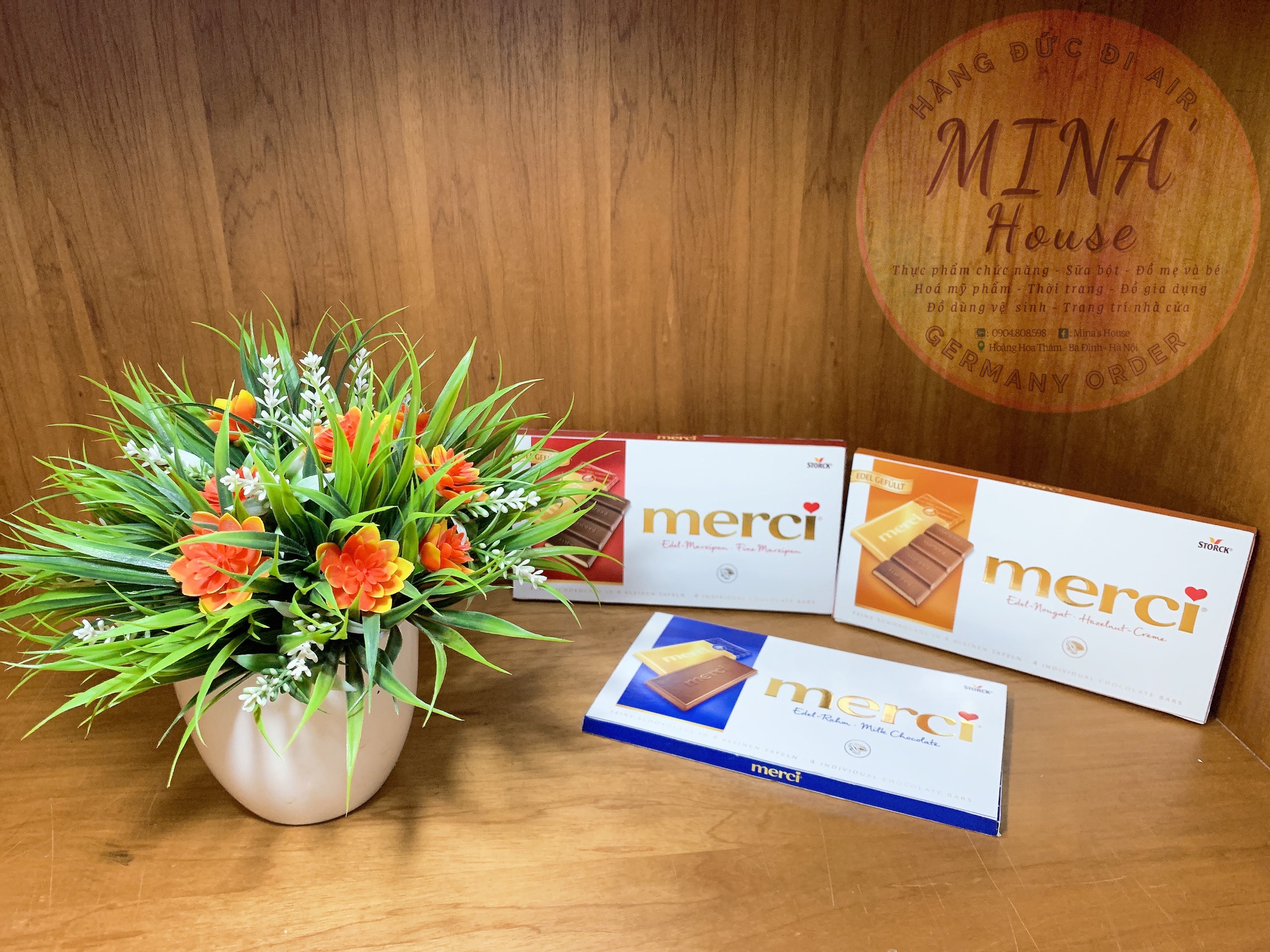 (Bill Đức) Socola Merci 100g