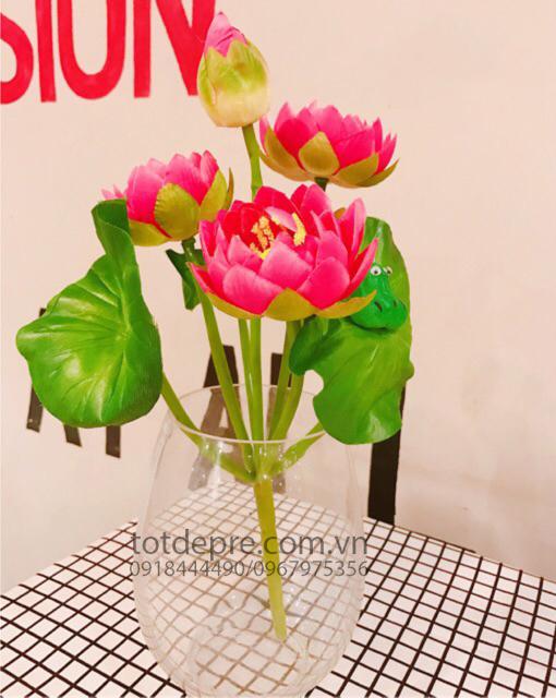 Hoa Sen Cung Đình - Hoa Giả Cao Cấp