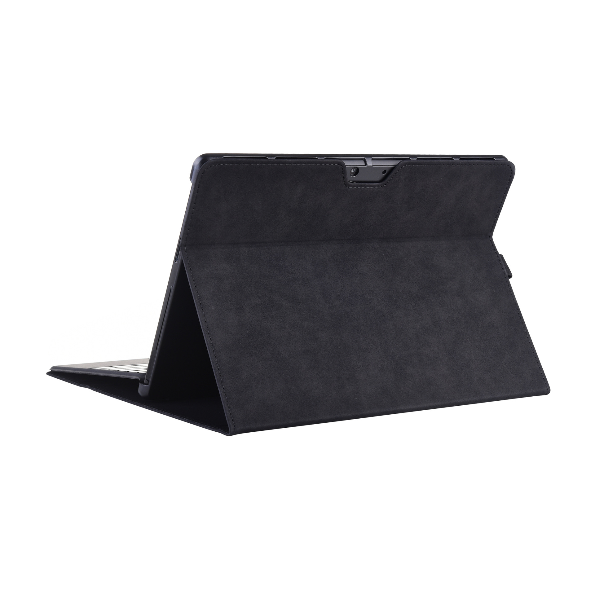 Combo Bao da cao cấp Surface Pro 4,Pro 5,Pro 6, Pro 7 , Pro X + Túi phụ kiện Màu đen