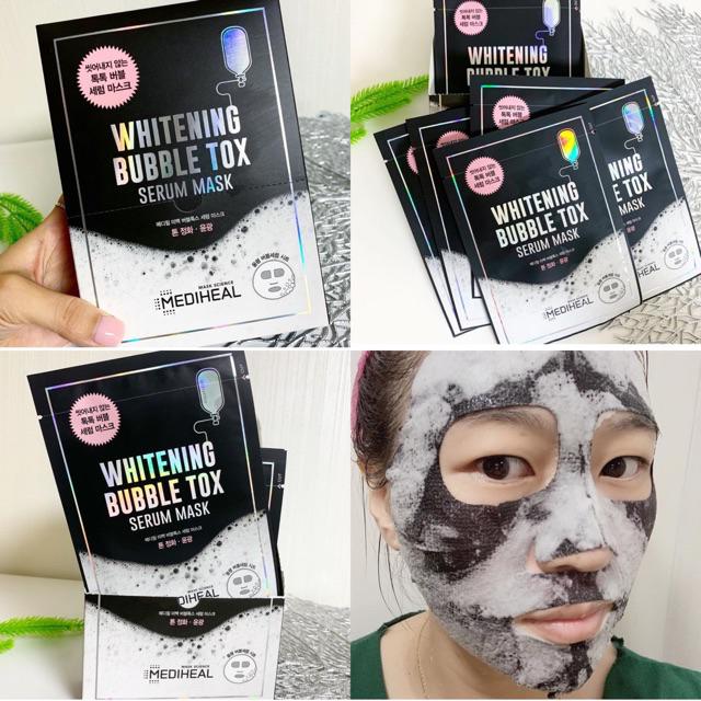 Mặt Nạ Sủi Bọt Mediheal Bubble Tox Serum Mask 25ml
