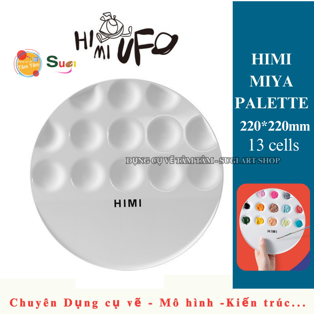 [ Sugi Art Shop ] Vĩ pha màu Miya Himi, Khây pha màu Miya Himi/ Palete