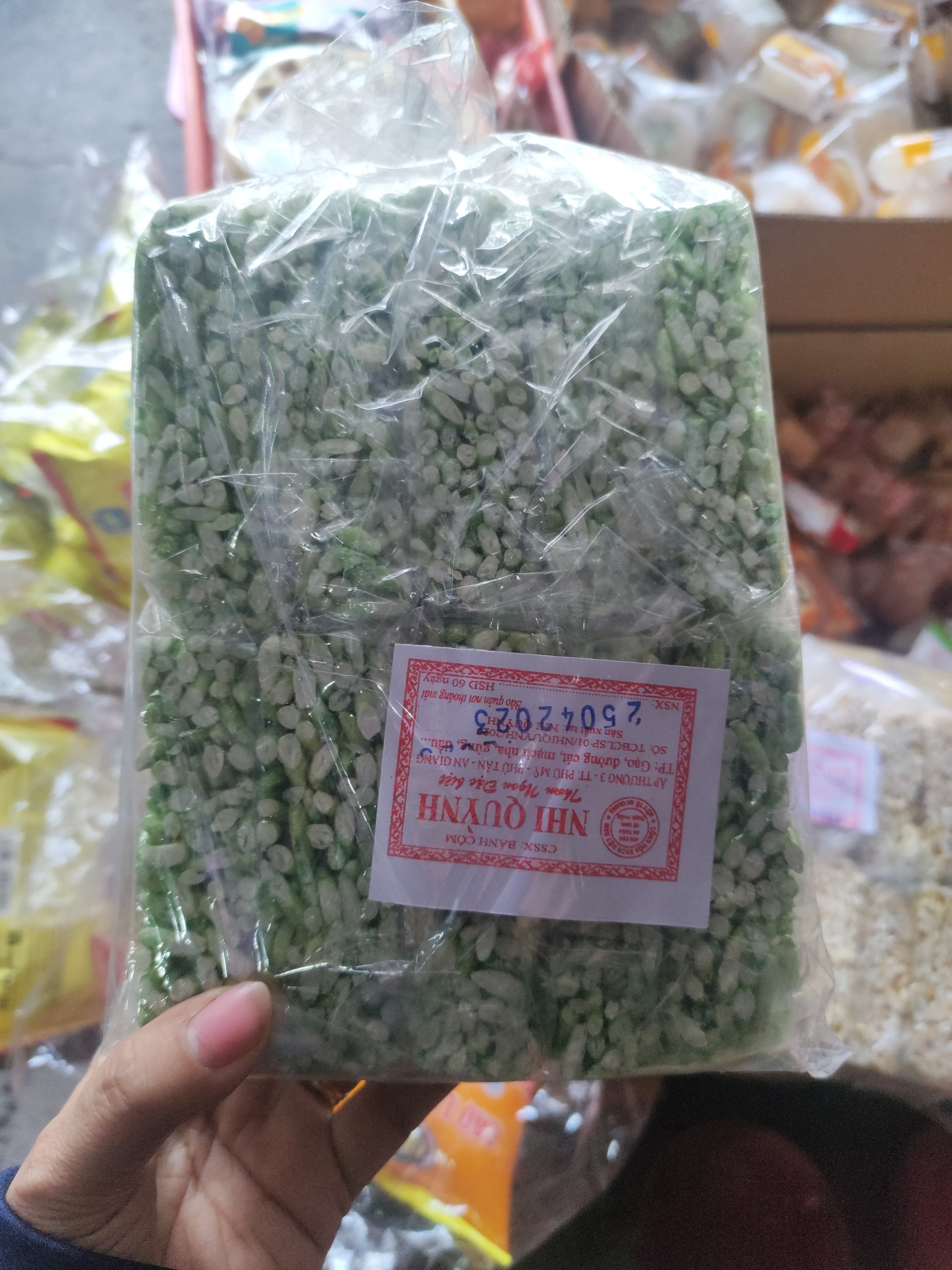 COMBO 5 Bịch,5 Vị Cốm Miền Tây.Shap Bánh Hoàng Yến