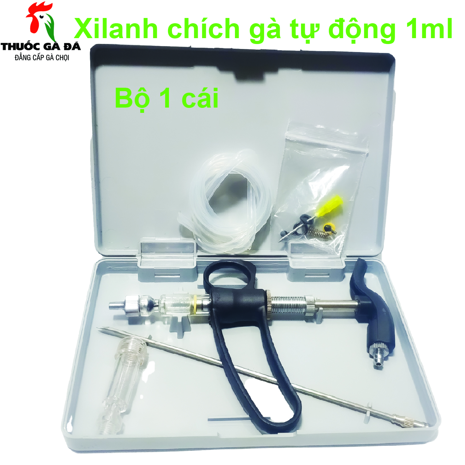 xilanh chích gà tự động 1ml.bộ 1 cái