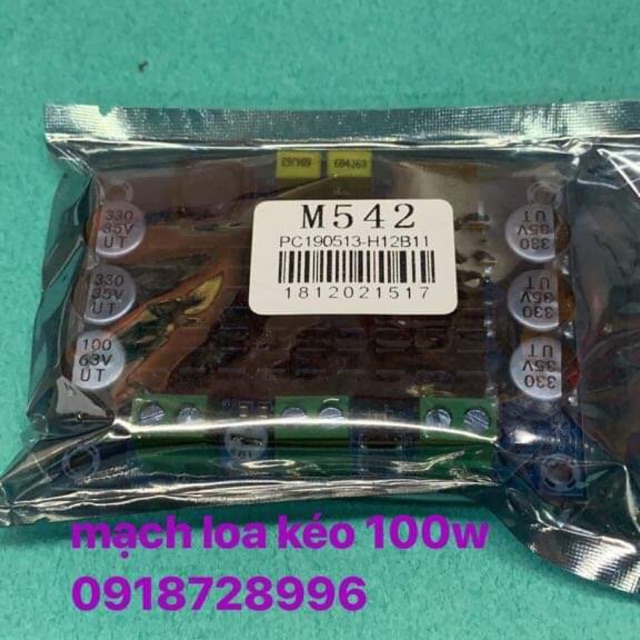 Mạch loa kéo 100w