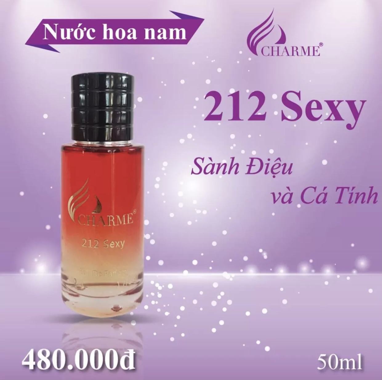 [HCM]Nước hoa nam s.e.x.y 212 50ml