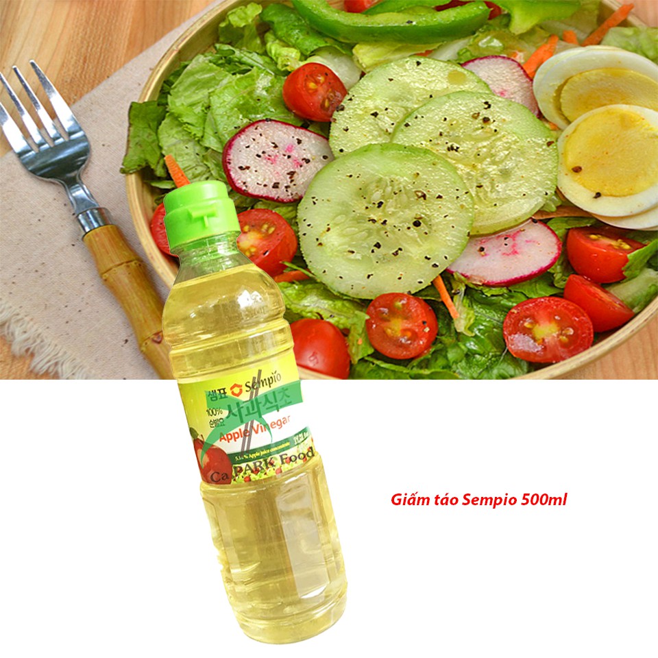 Giấm Táo Hàn Quốc Sempio 500ml