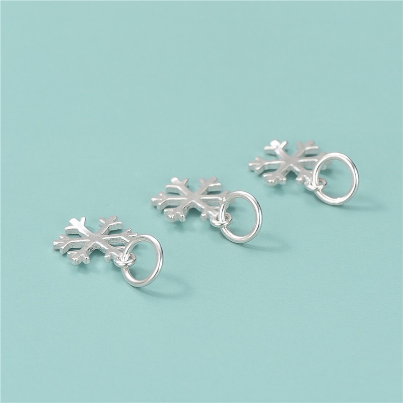 [S925] Charm bạc bông tuyết - MH739