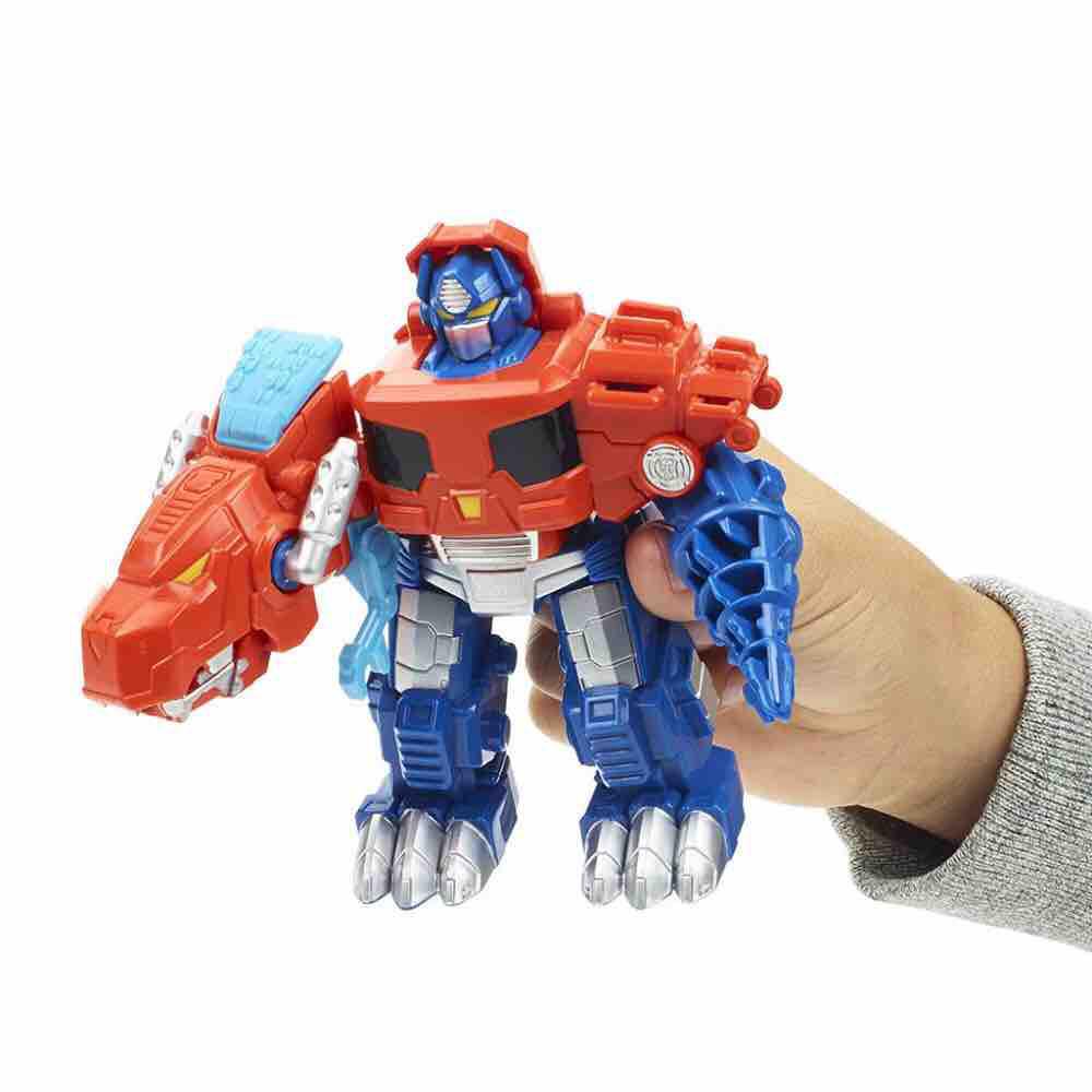 Đồ chơi Robot Transformer Playskool Heroes Rescue Bots Optimus Prime Dinosaur