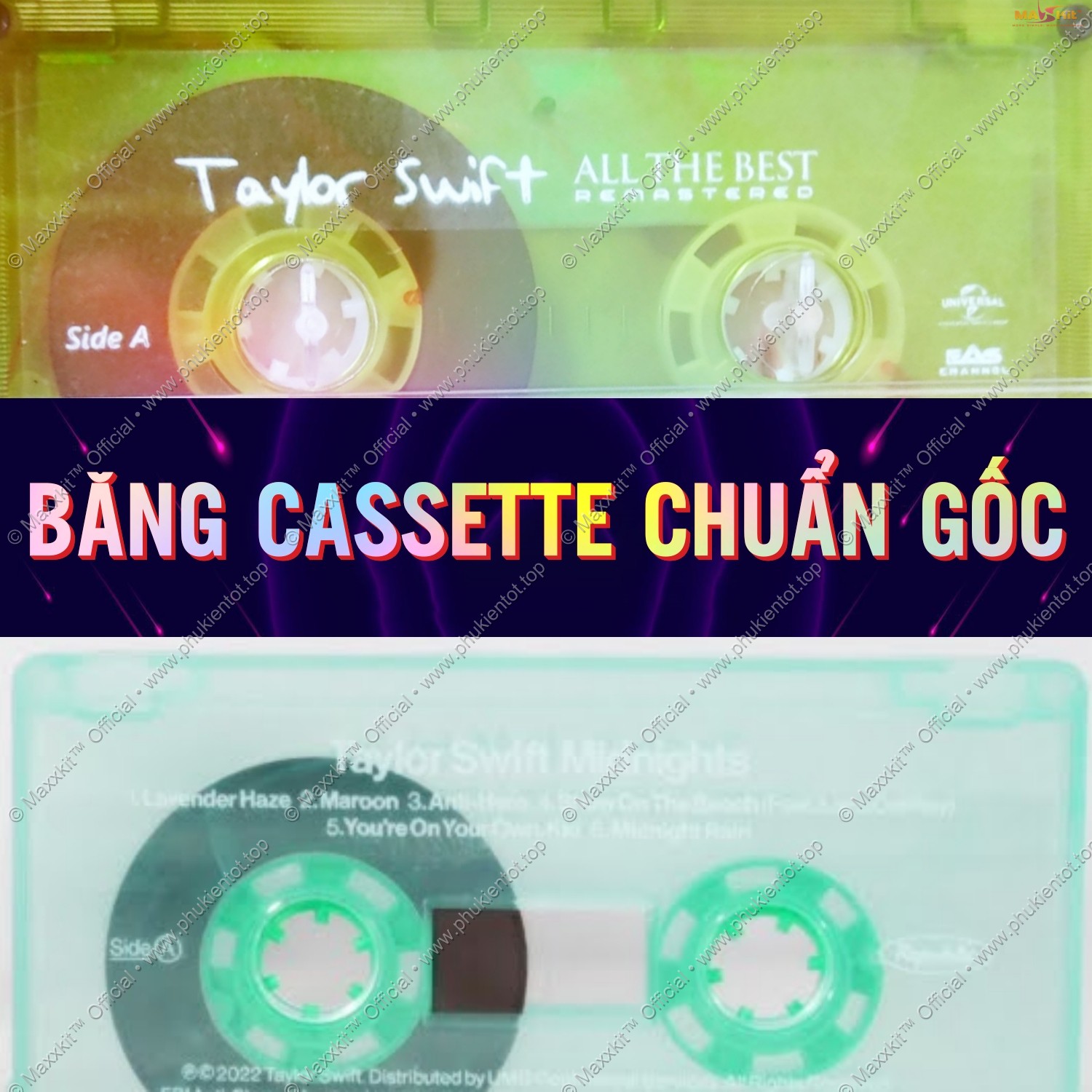 Băng cassette Taylor Swift - MIDNIGHTS (The Complete Edition) - EAS Records
