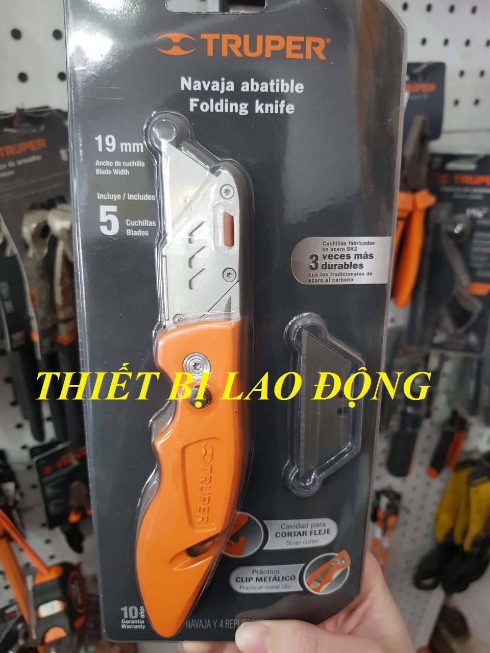 Dao rọc cáp 180mm hợp kim nhôm Truper 17025 NV-7X