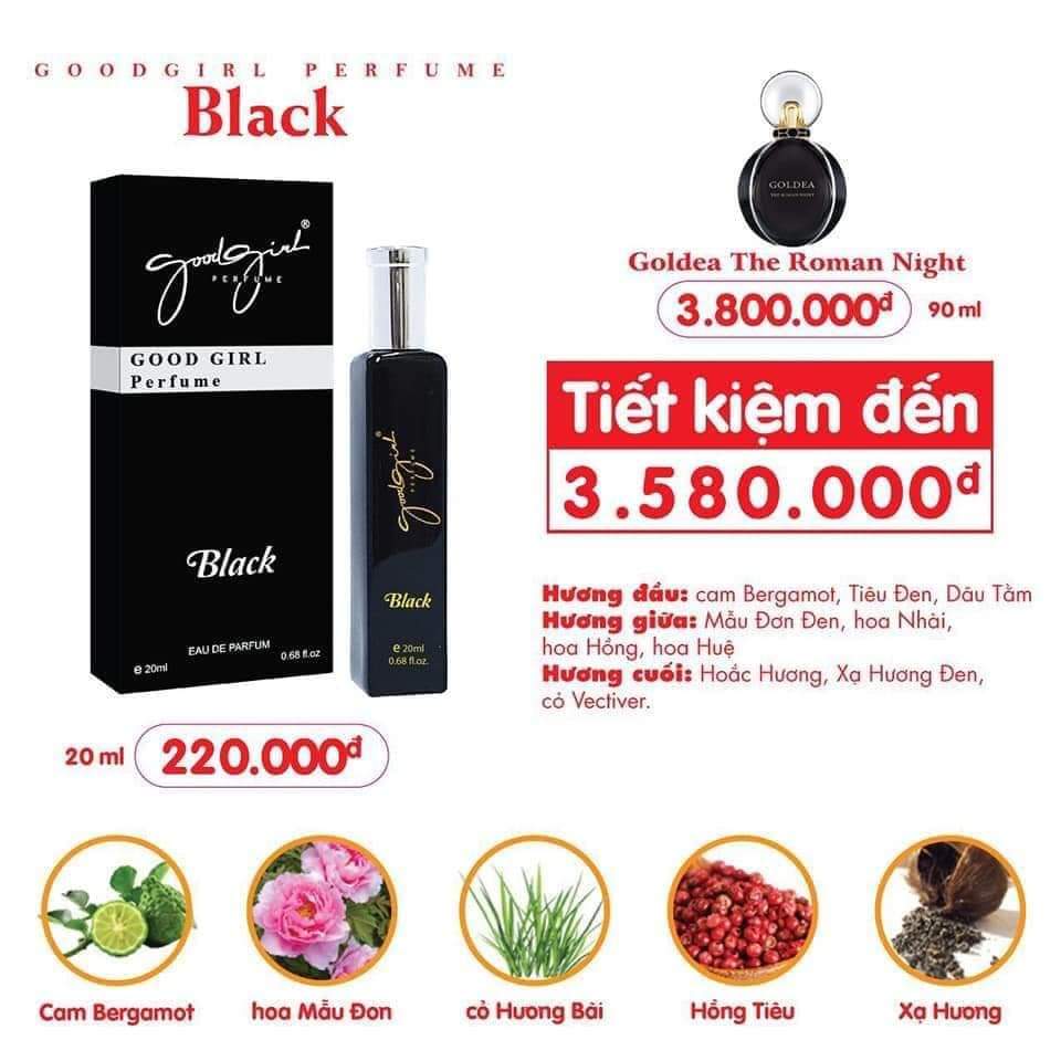 [HCM]Nước hoa good girl 20ml mới