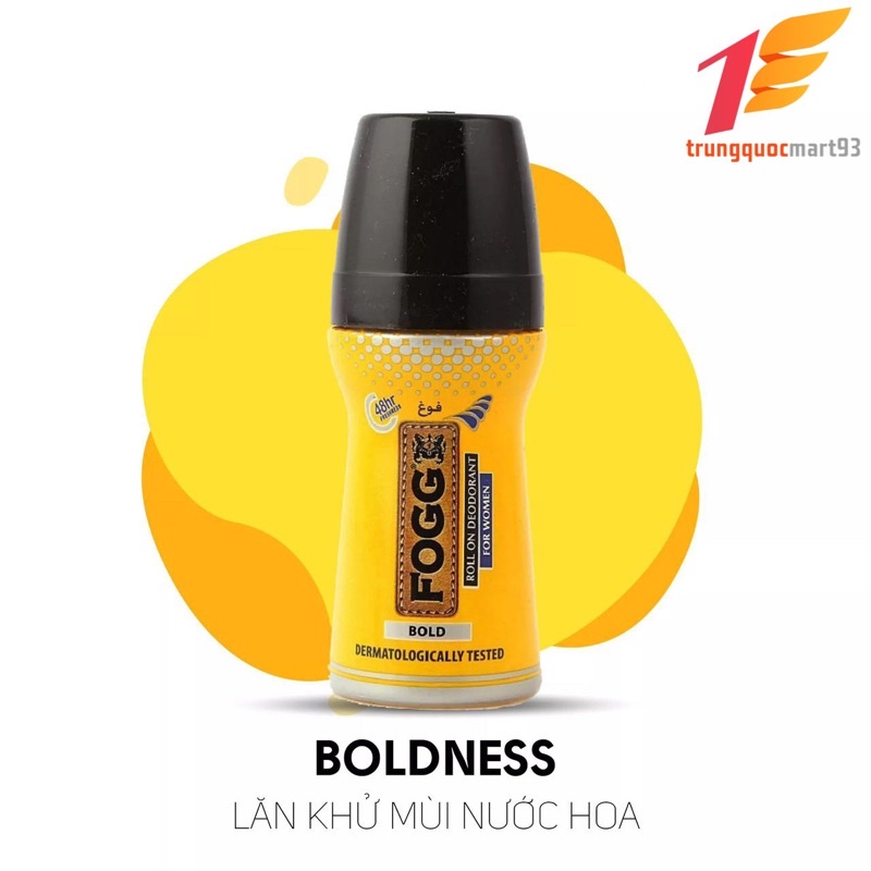 Lăn khử mùi nhãn hiệu Fogg Dubai dành cho Nam và nữ 50ml vv
