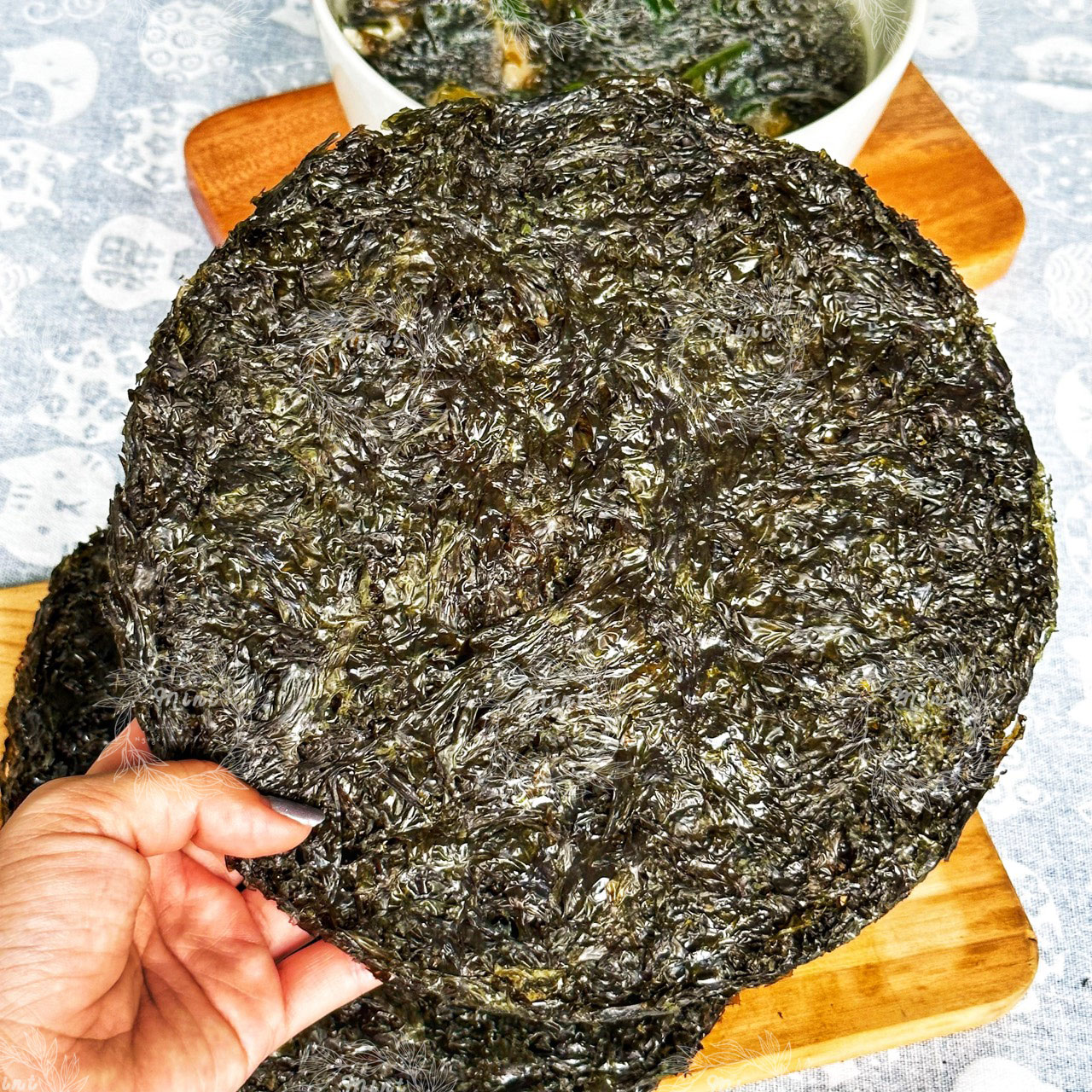 Bánh Rong Biển Khô (Rong Mứt Nấu Canh/Cháy Tỏi) - Túi 100gr