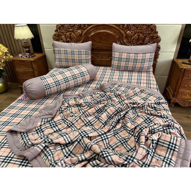 Bộ drap thun hàn quốc nhận may theo yêu cầu
