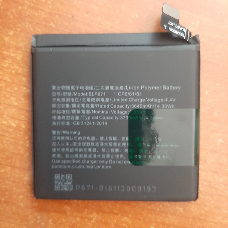 Pin dành cho oppo p671 / find x / findx