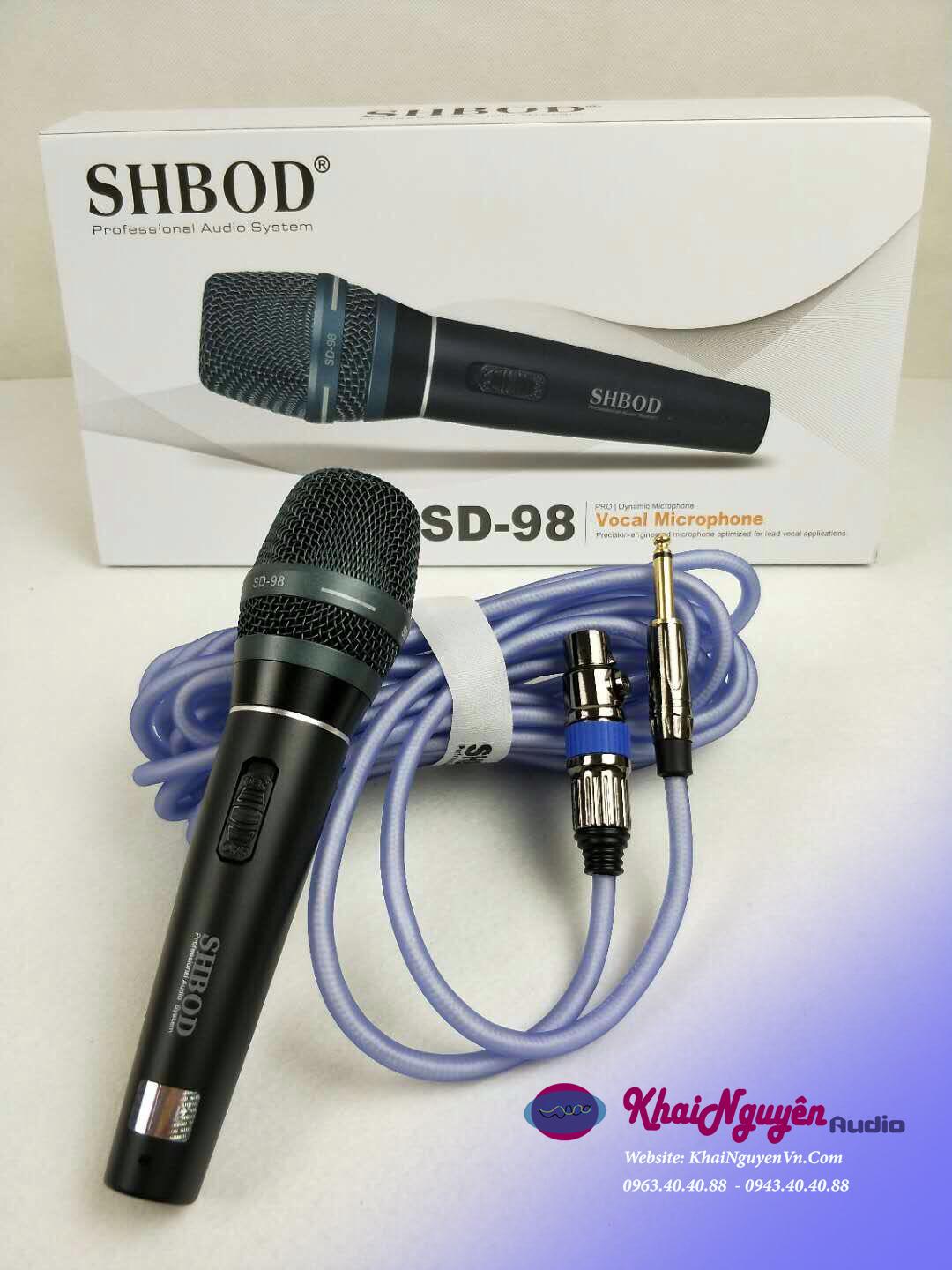 Mic dây cao cấp SHBOD SD-98