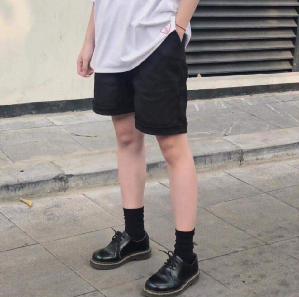 [HCM]Quần Short Kaki Nam Trơn Thời Trang Unisex