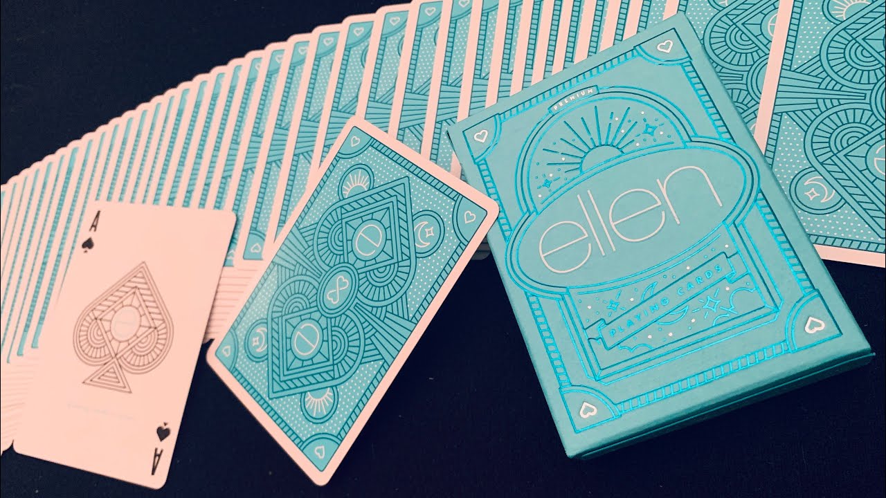 Bài tây Poker Ellen Show Be Kind Playing Cards