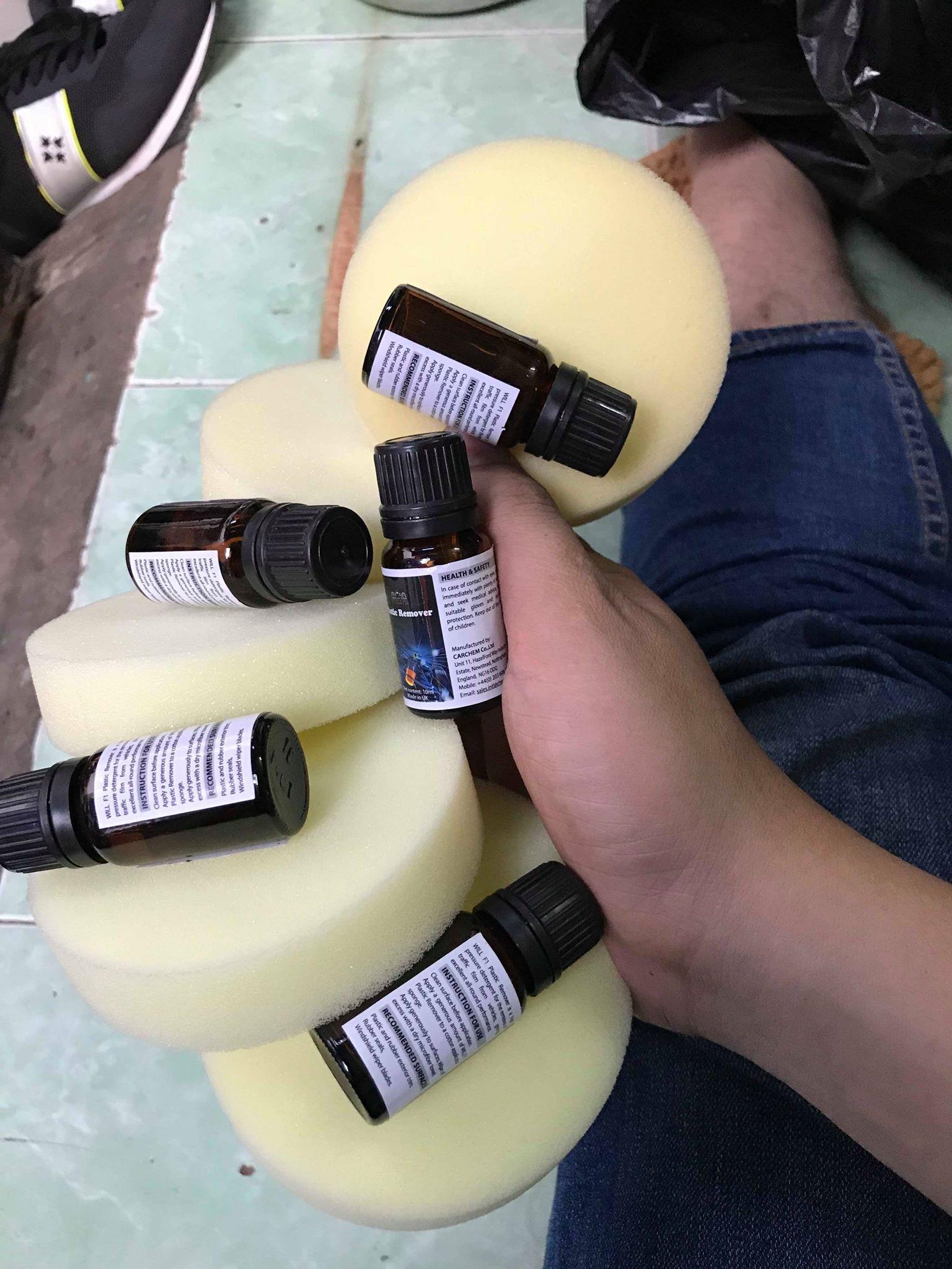 Chai phục hồi nhựa nhám