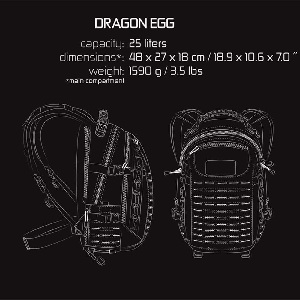 Balo Direct Action Dragon Egg MK II Multicam