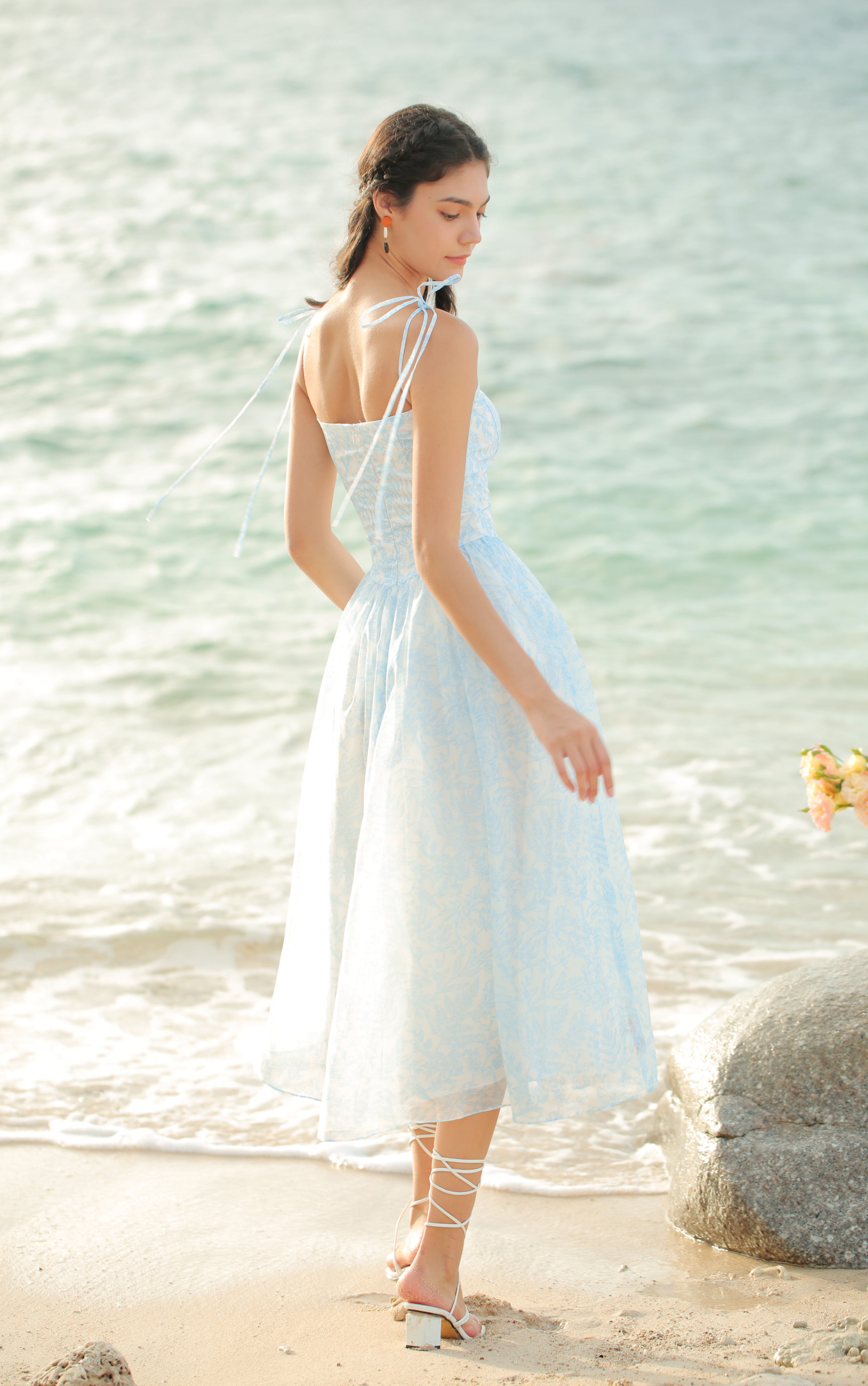 SÒ VINTAGE - CATA Đầm 2 dây maxi
